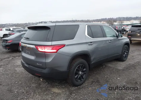 2018 Chevrolet Traverse Ls из США, поврежденный, VIN 1GNEVFKW6JJ204106
